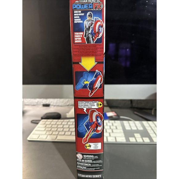 BLACK PANTHER Marvel Avengers Titan Hero Series 12 Inch Hasbro Action Figure New - Picture 2 of 3